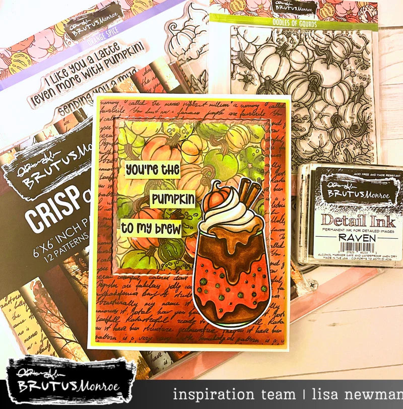 Brutus Monroe - Oodles of Gourdes | 4x4  Stamp