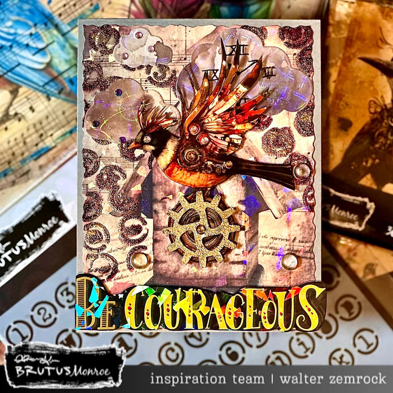Brutus Monroe - Nested In Friendship Collection - Creative Cards - Cogs And Feather