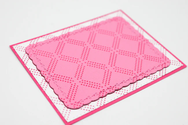 Emily Moore Designs - Simply Charming Collection - Stencil Set - Simply Diamonds