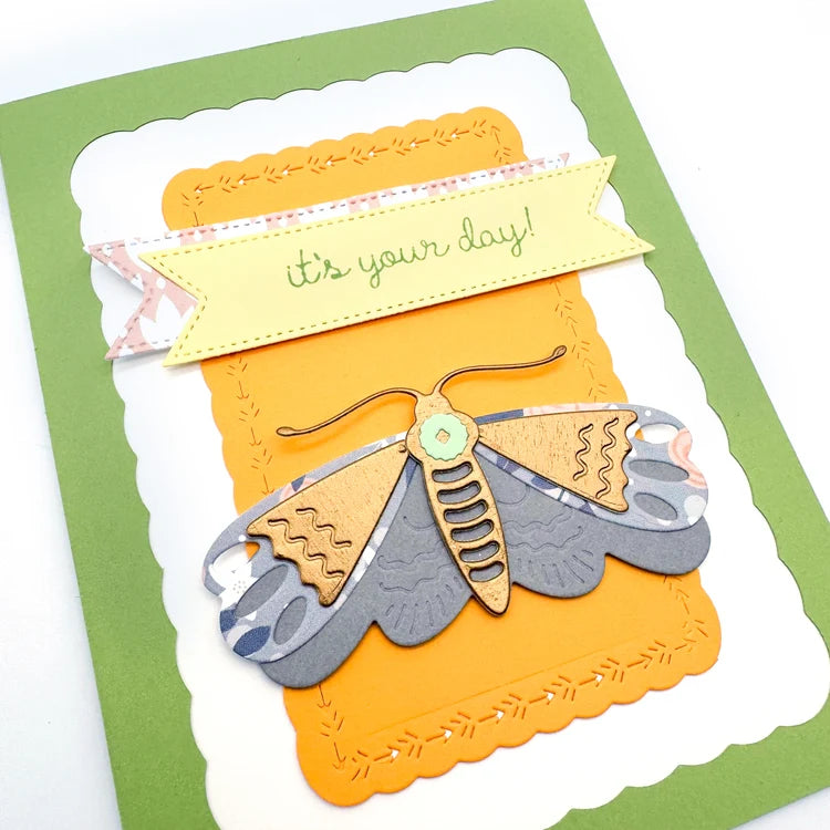 Emily Moore Designs - Make A Moth Collection - Dies - Lorelai
