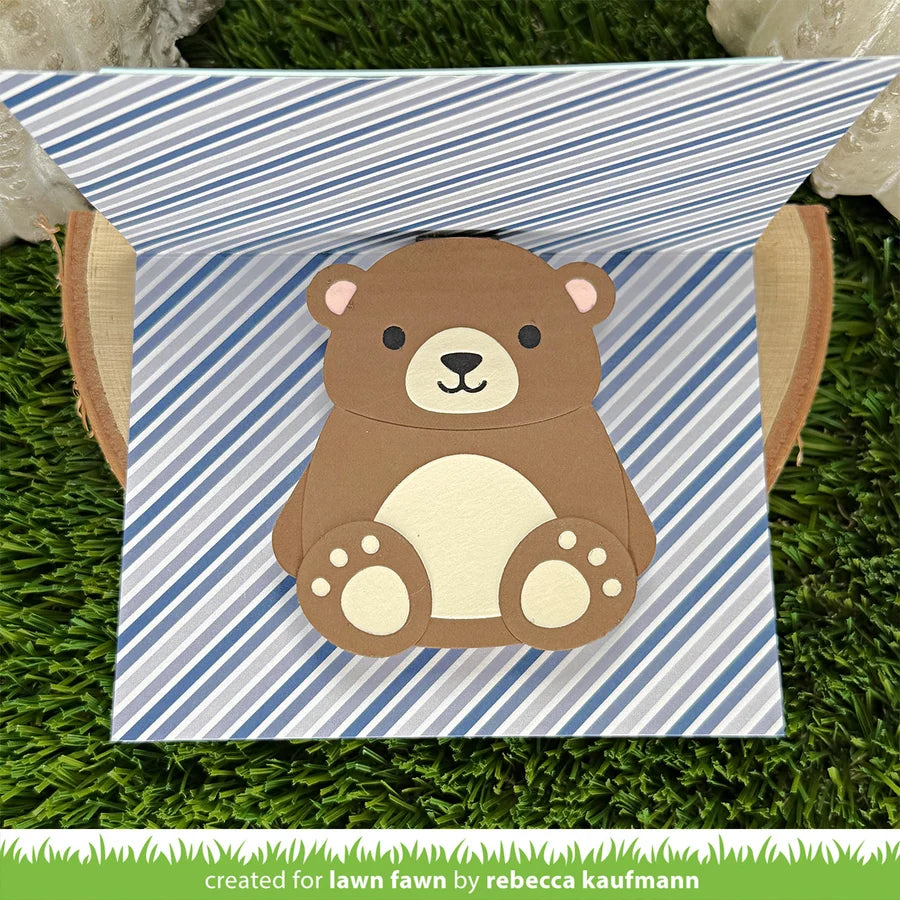 Lawn Fawn - Custom Craft Dies - Big Hugs Pop-Up