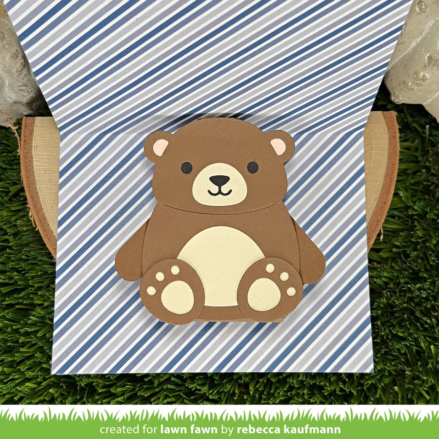 Lawn Fawn - Custom Craft Dies - Big Hugs Pop-Up