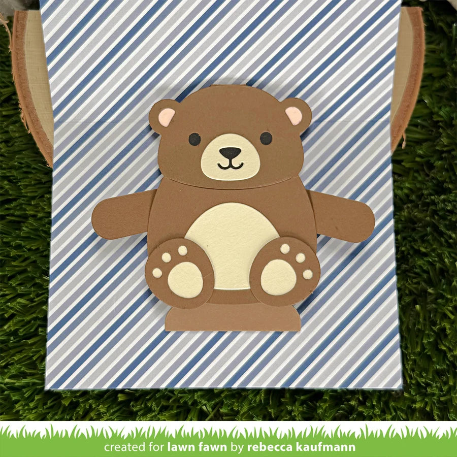 Lawn Fawn - Custom Craft Dies - Big Hugs Pop-Up