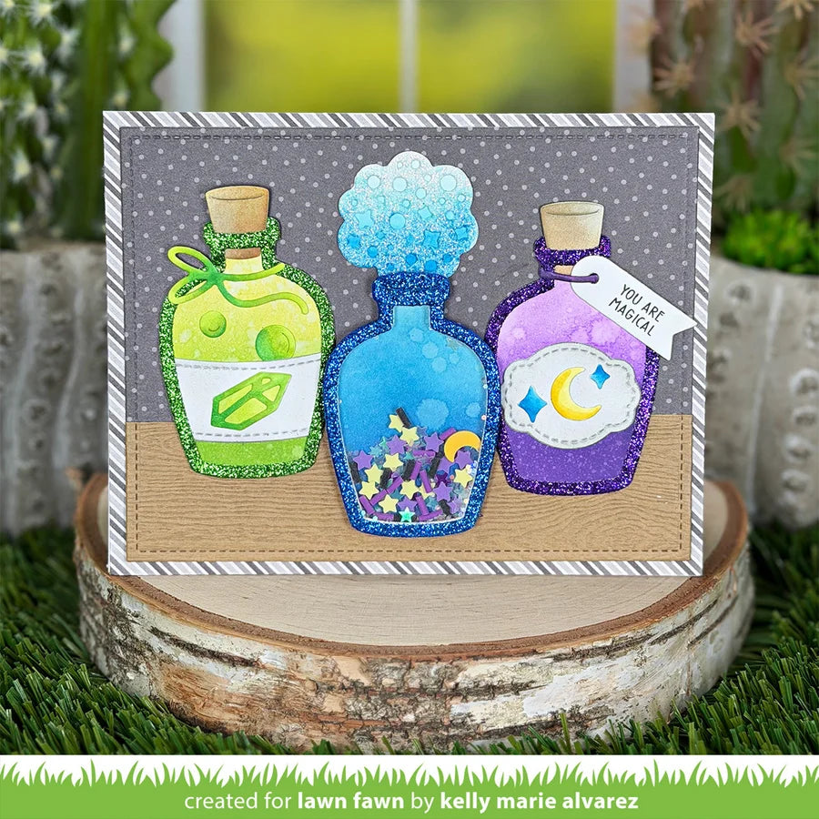 Lawn Fawn - Custom Craft Dies - Build-A-Potion