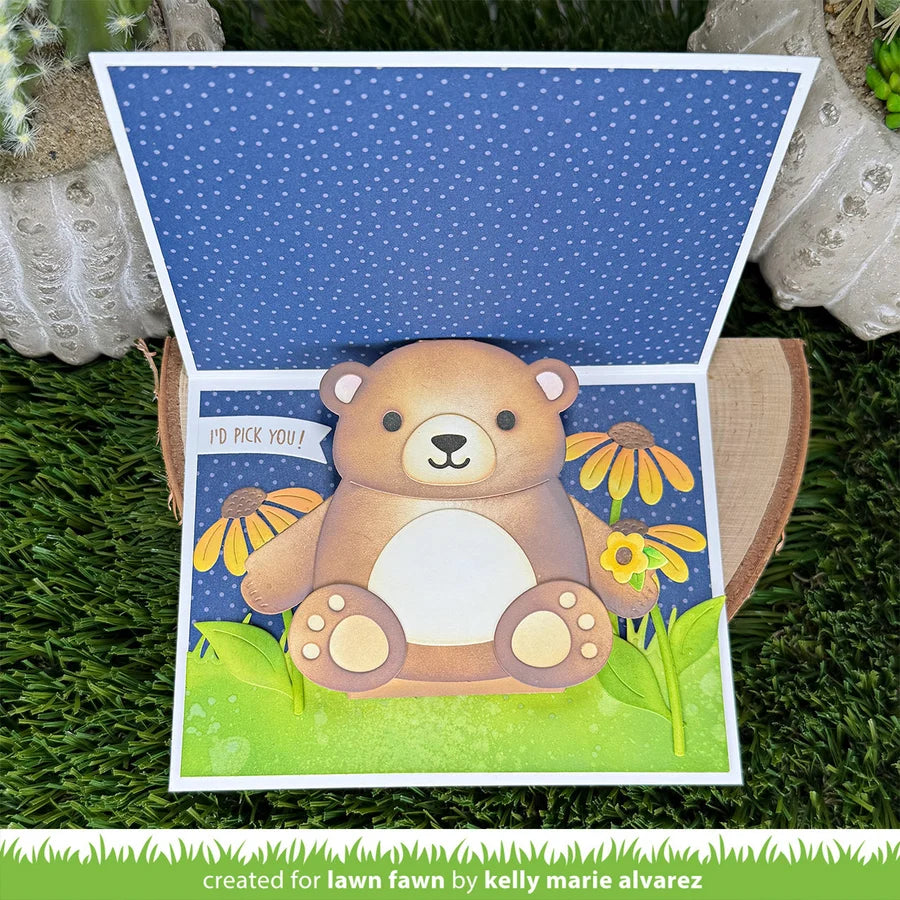 Lawn Fawn - Custom Craft Dies - Big Hugs Pop-Up