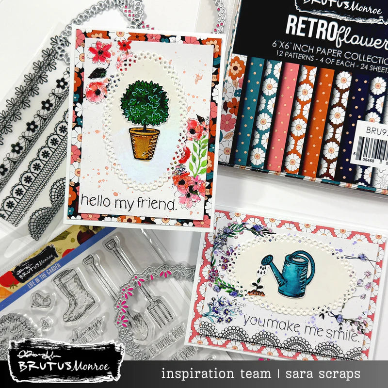 Brutus Monroe - Rooted In Kindness Collection - Clear Photopolymer Stamps - Life In The Garden