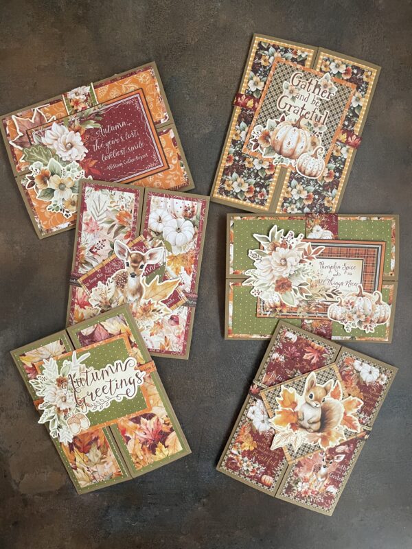 Graphic 45 - Autumn Greeting Collection - Card Kit