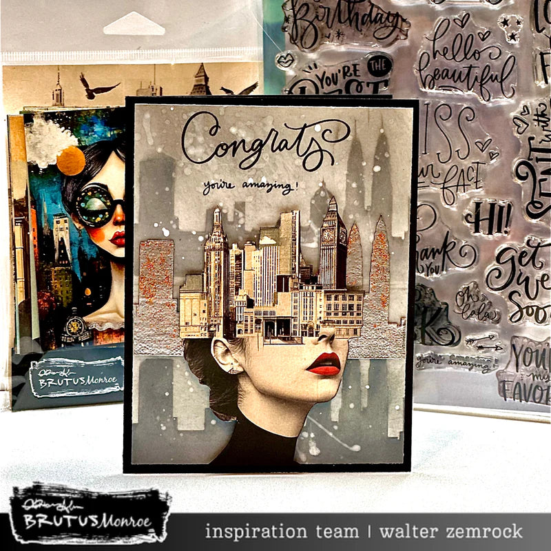 Brutus Monroe - Wonderland Collection - Creative Cards - Uptown Girl
