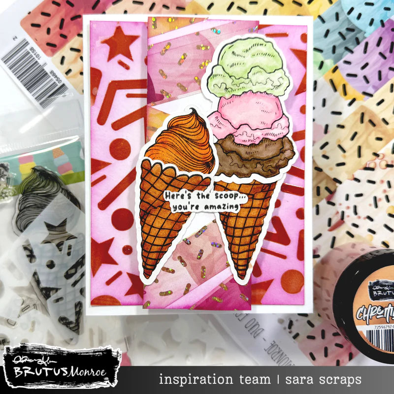 Brutus Monroe - Scoops | DuoFoil Washi Sheet