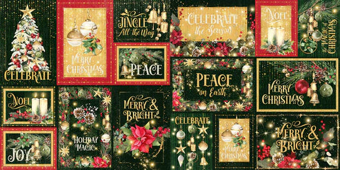 Graphic 45 - Merry & Bright Journaling Cards