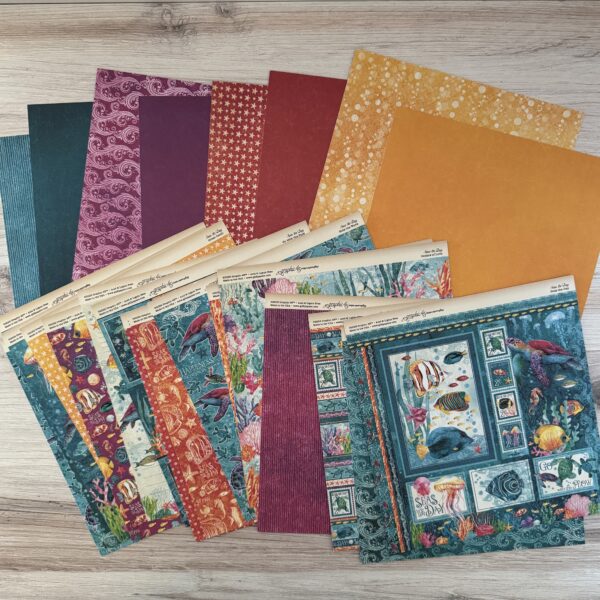 Graphic 45 - Seas The Day Collection - 8 x 8 Collection Pack