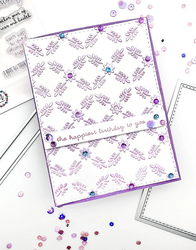 Emily Moore Designs -  Clear Photopolymer Stamps - Birthday Sentiments