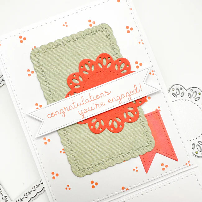 Emily Moore Designs - Full Circle Collection - Dies - Doilies and Daisies Circle