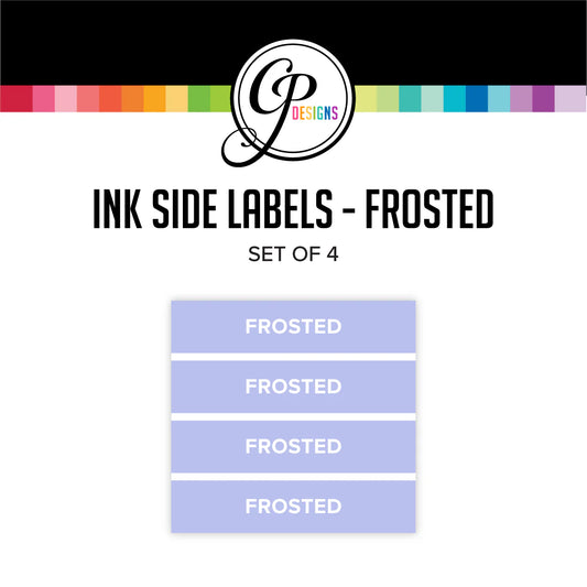 Catherine Pooler Designs - Ink Pad Side Labels - Frosted