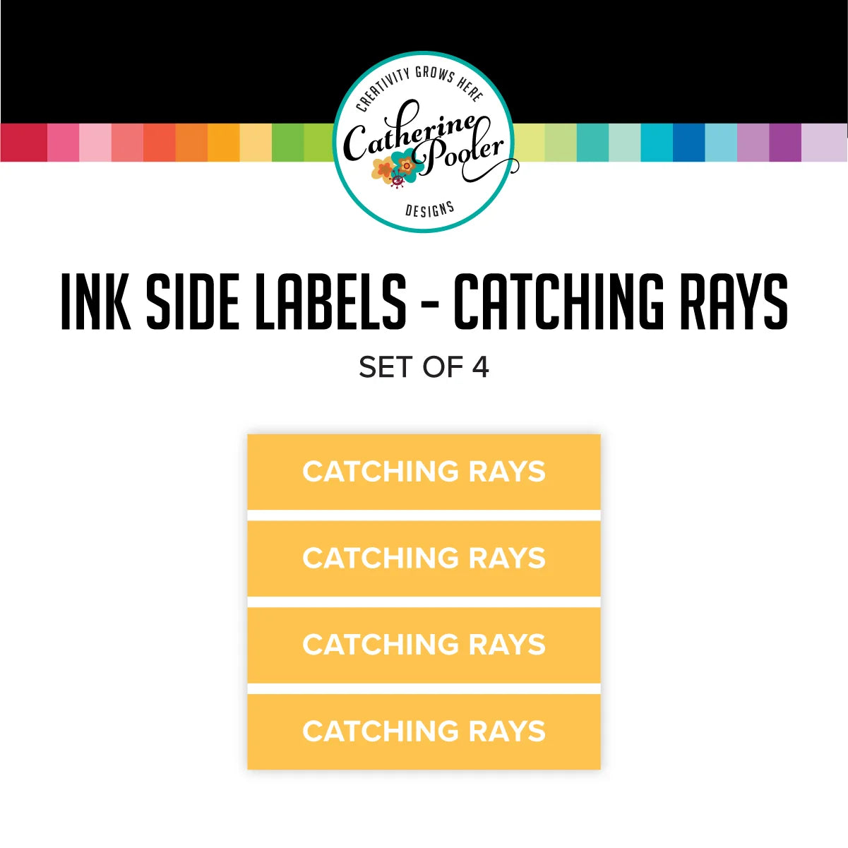 Catherine Pooler Designs - Ink Pad Side Labels - Catching Rays