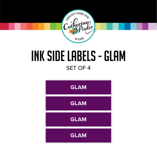 Catherine Pooler Designs - Ink Pad Side Labels - Glam