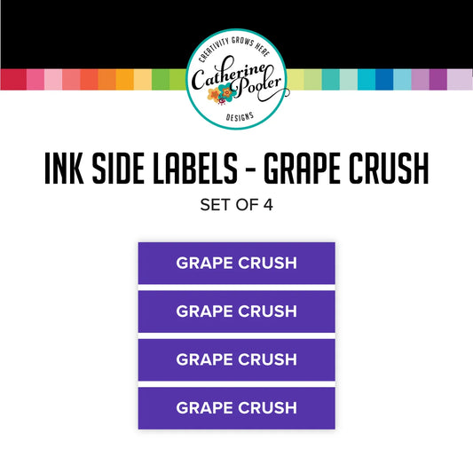 Catherine Pooler Designs - Ink Pad Side Labels - Grape Crush