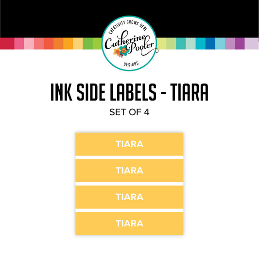 Catherine Pooler Designs - Ink Pad Side Labels - Tiara