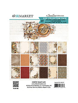 49 and Market - Country Heart Cafe Collection - 6 x 8 Collection Pack