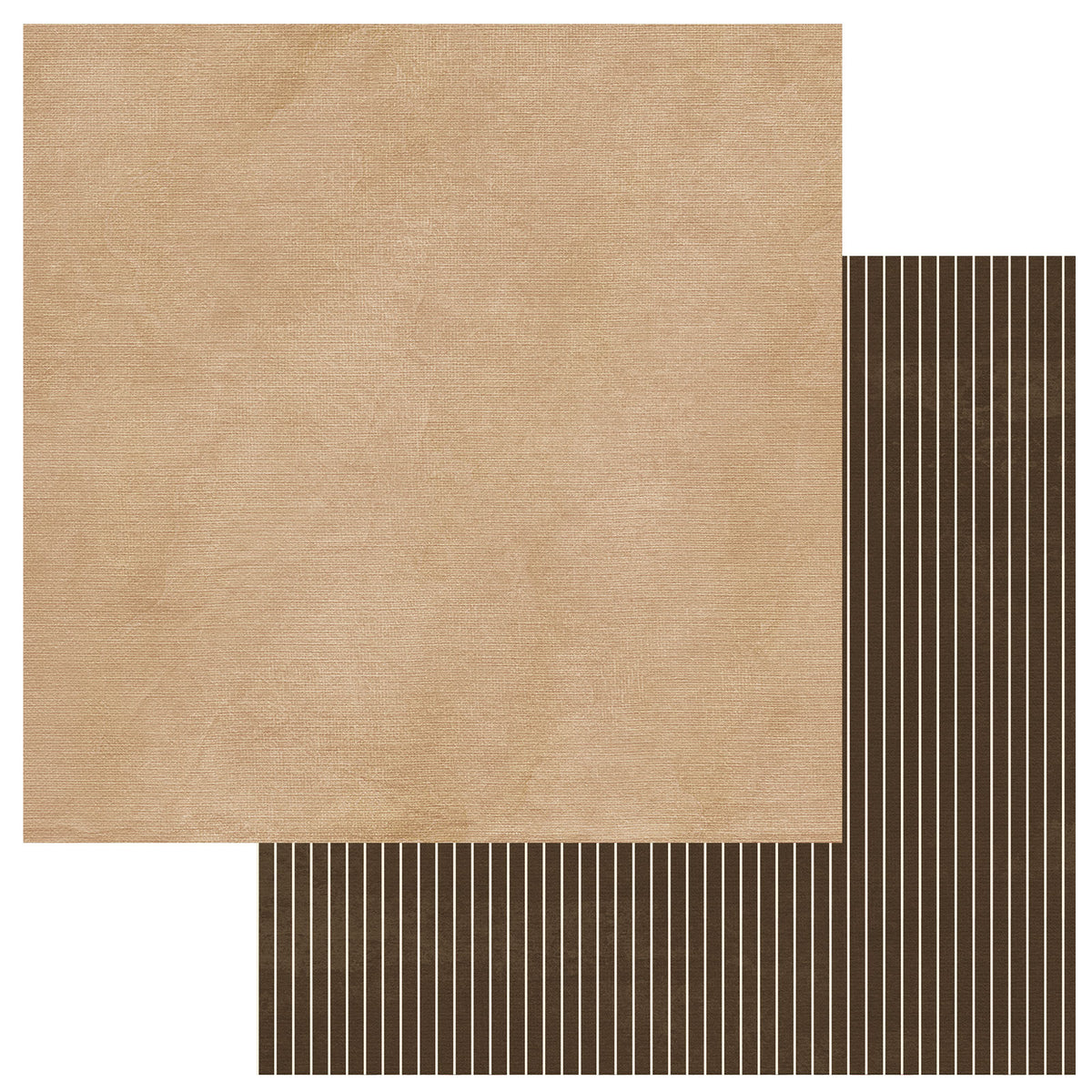 49 And Market - Chronicles Of Oz Collection - 12 x 12 Double Sided Paper - Solids Sheet - Vintage Leather