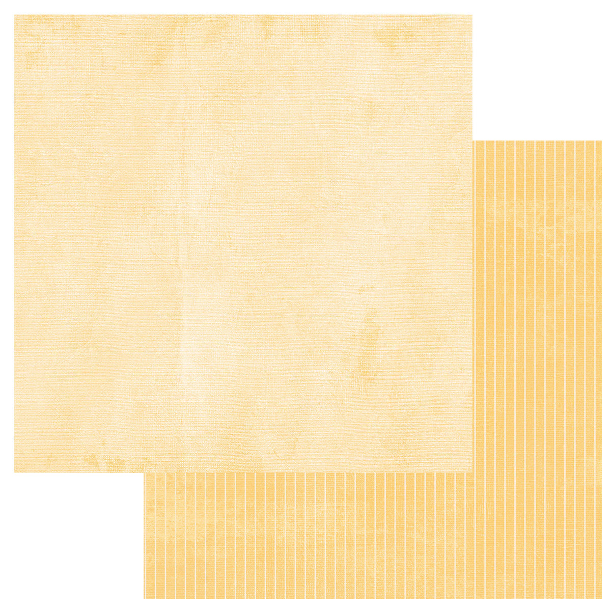 49 And Market - Chronicles Of Oz Collection - 12 x 12 Double Sided Paper - Solids Sheet - Faded Marigold