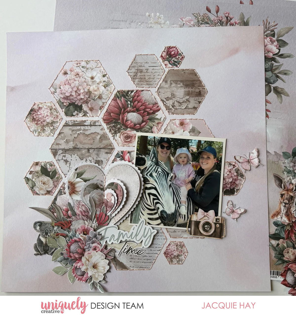 Uniquely Creative - Cutting Dies - Stitched Nesting Hexagon