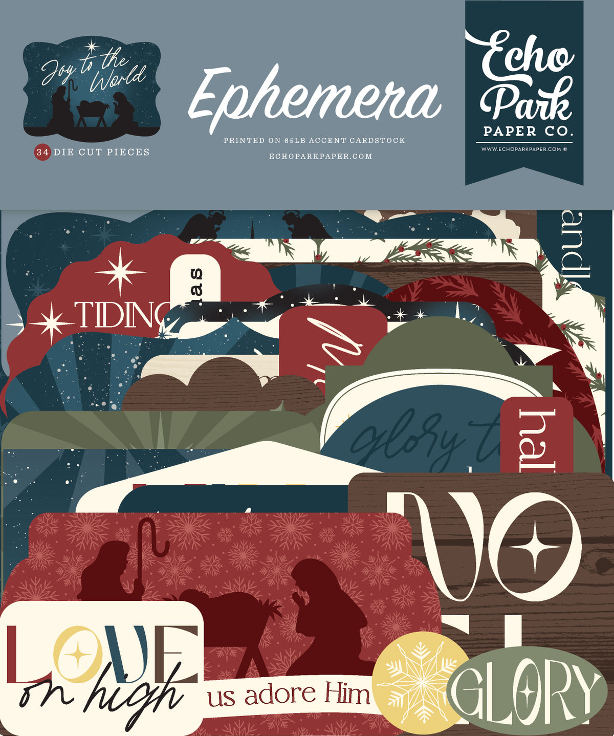 Echo Park - Joy To The World Collection - Ephemera