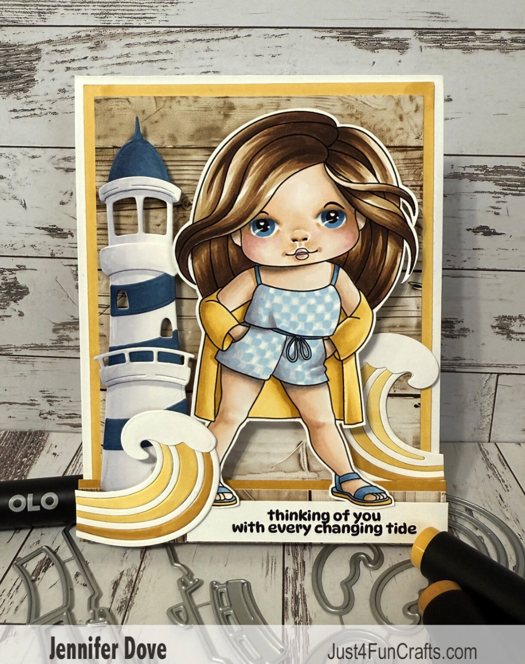 La-La Land Crafts - Dies - Tall Waves