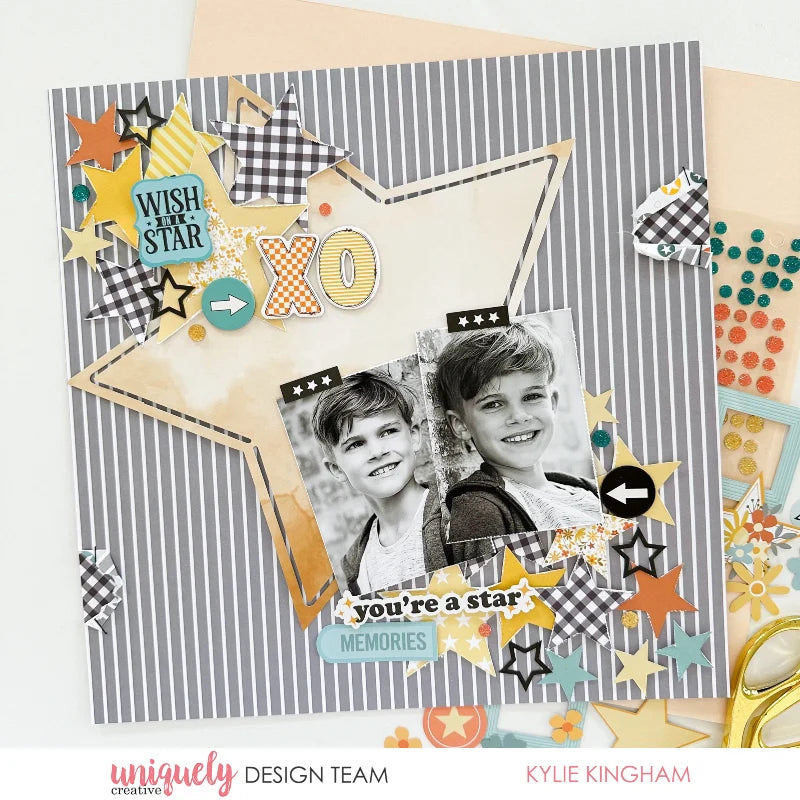 Uniquely Creative - Written In The Stars Collection - Class Star Decorative Base Layer