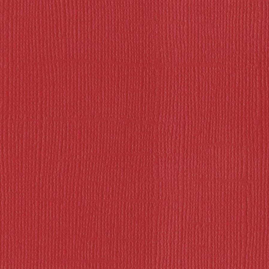 Bazzill 12 x 12 Textured Cardstock - Lava