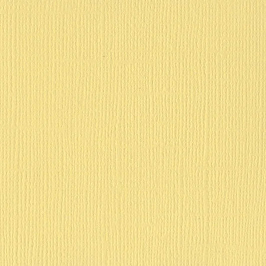 Bazzill 12 x 12 Textured Cardstock - Lemonade