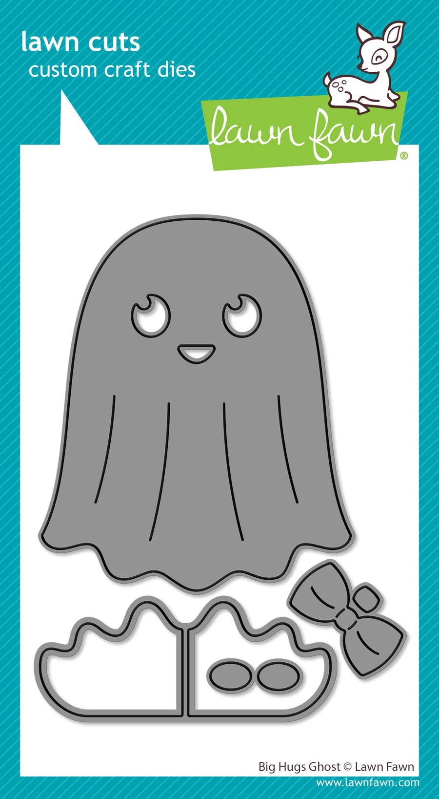 Lawn Fawn - Custom Craft Dies - Big Hugs Ghost