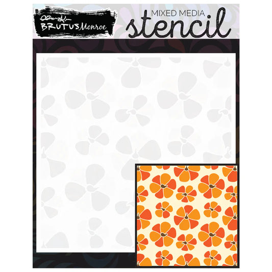 Brutus Monroe Mixed Media Layering Stencil - Pumpkin Patch