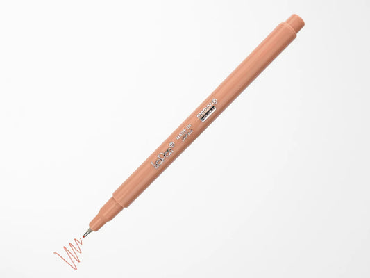Marvy Le Pen Flex - Marker Pen - Brush Tip - Coral Peach