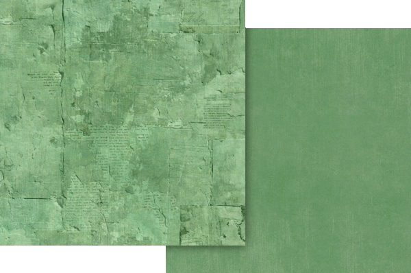 Graphic 45 - Journaling Through Time Collection - 12 x 12 Double-Sided Paper - Leaf Green Patterns And Solids