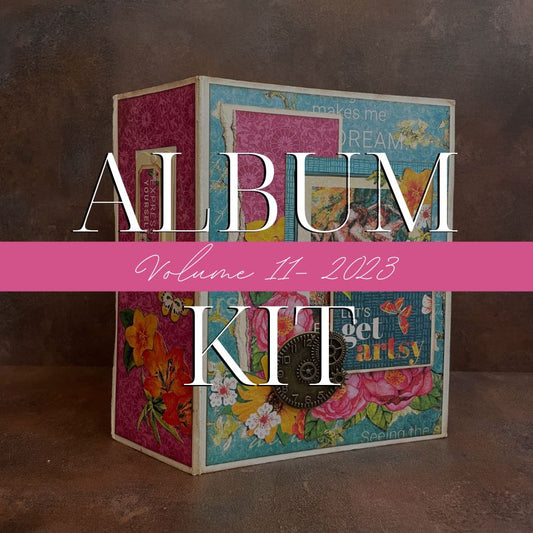 GRAPHIC 45 LET'S GET ARTSY ALBUM KIT