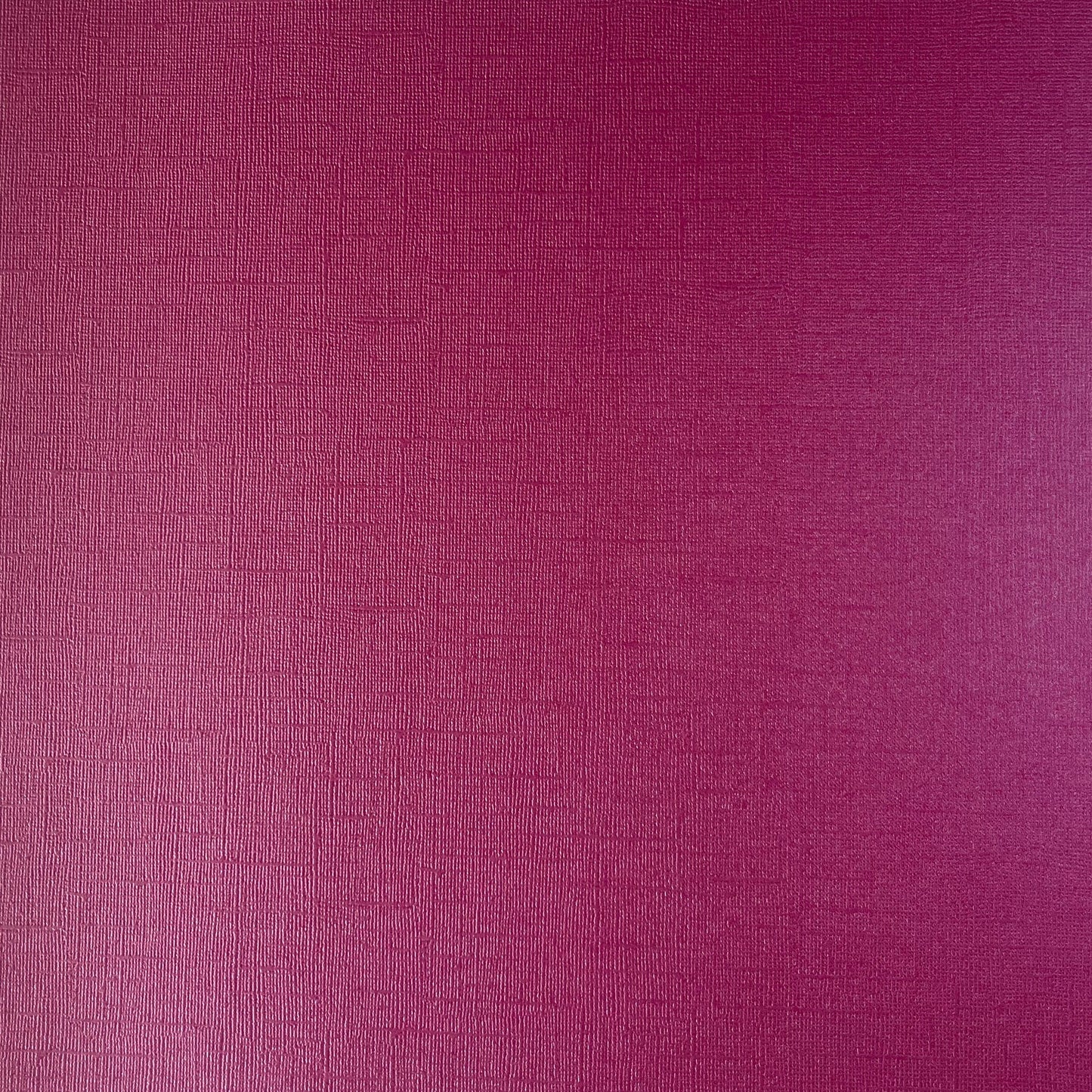 Encore - 12 x 12 Shimmer Textured Pearlescent Cardstock - Magenta Crush
