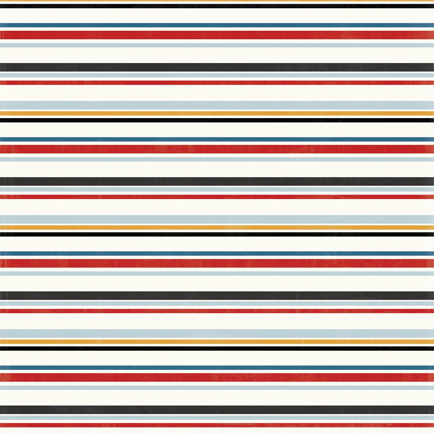 Echo Park - Mouse And Me Collection - 12 x 12 Double-Sided Paper - Retro Stripe