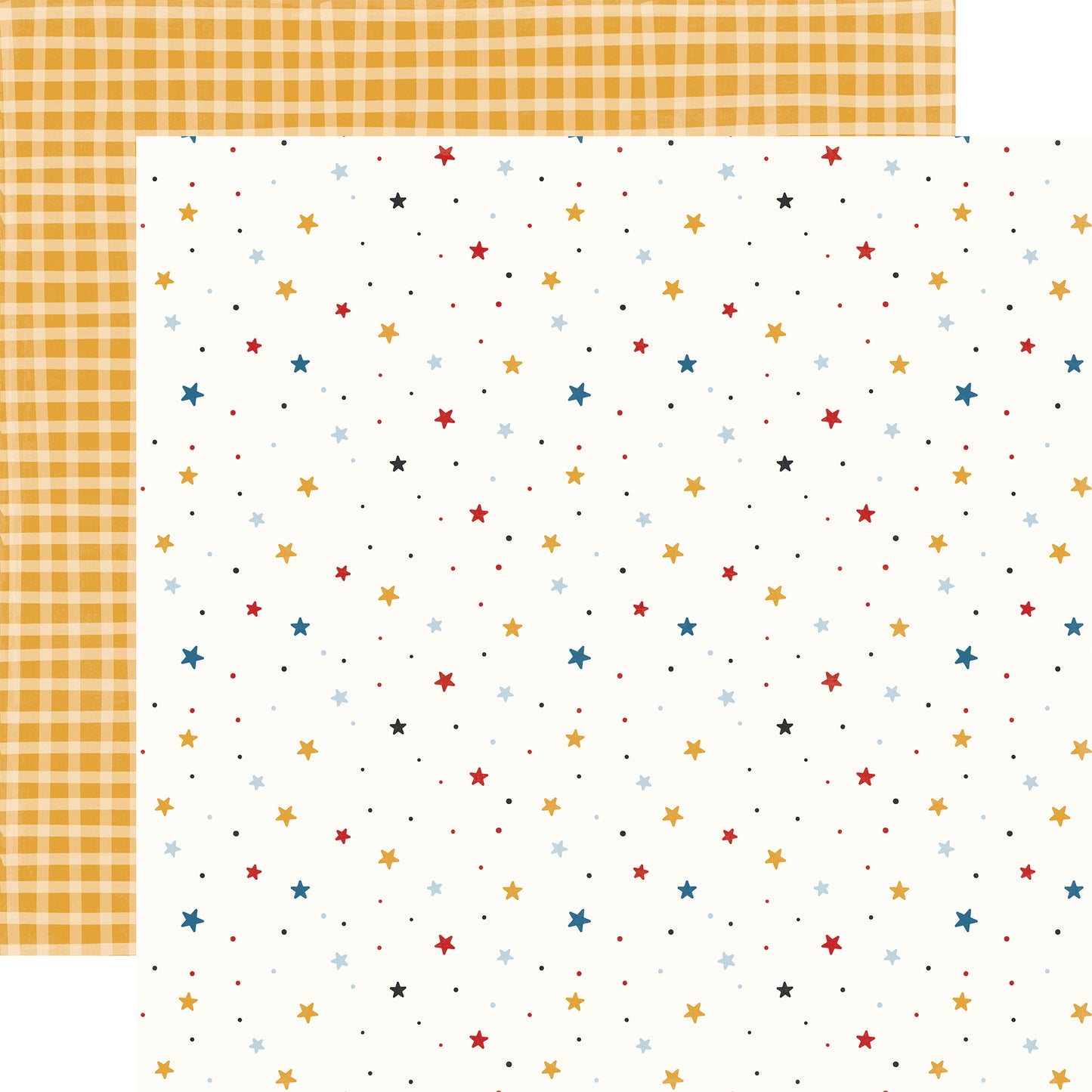 Echo Park - Mouse And Me Collection - 12 x 12 Double-Sided Paper - Dreamy Stars