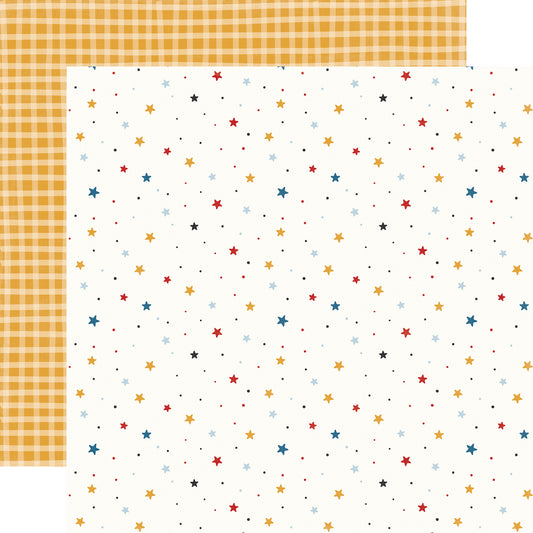 Echo Park - Mouse And Me Collection - 12 x 12 Double-Sided Paper - Dreamy Stars