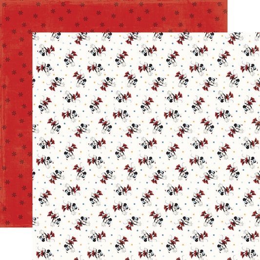 Echo Park - Mouse And Me Collection - 12 x 12 Double-Sided Paper - Cartoon Cutie