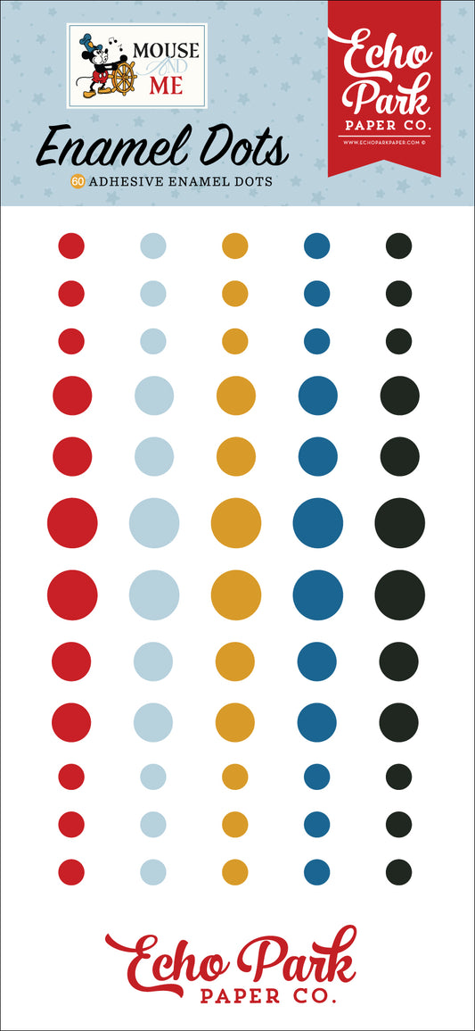 Echo Park - Mouse And Me Collection - Enamel Dots