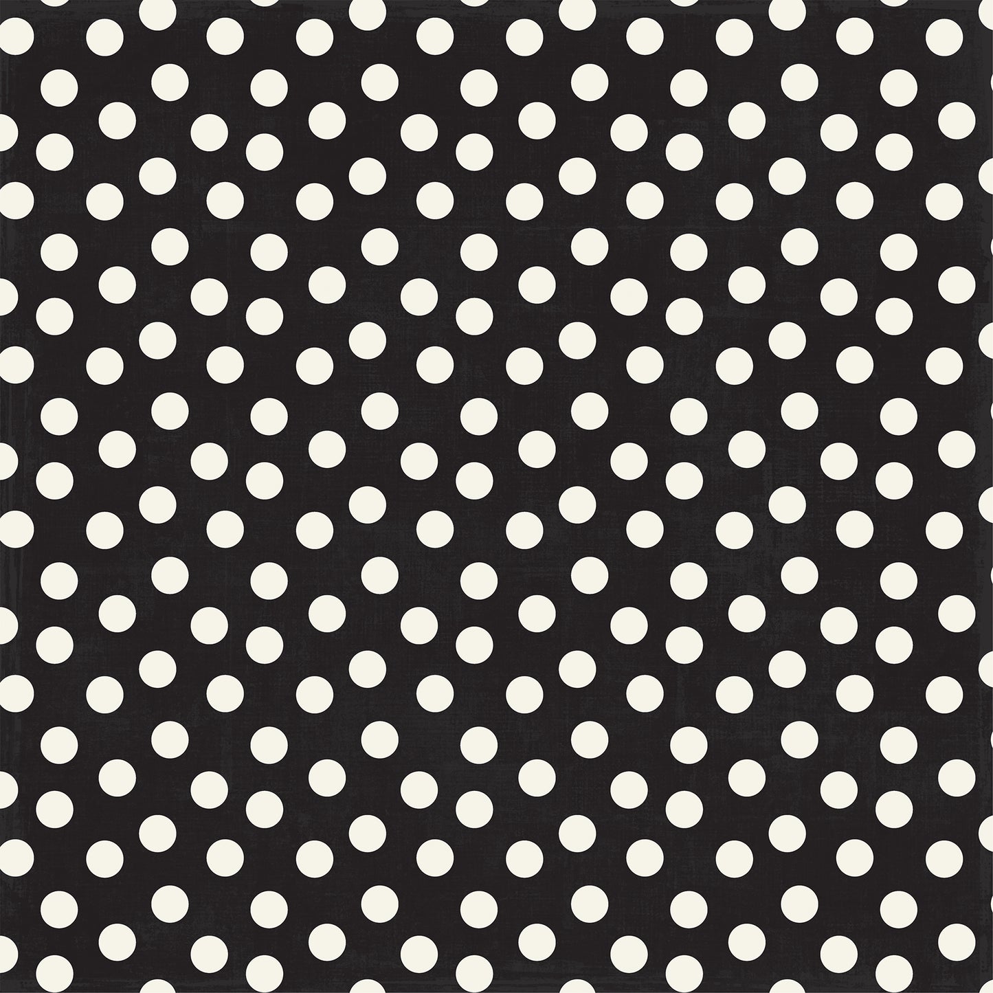 Echo Park - Mouse And Me Collection - 12 x 12 Double-Sided Paper - Black Dot