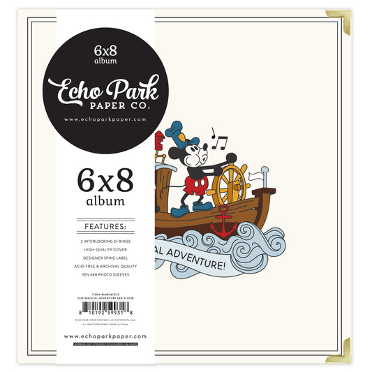 Echo Park - Mouse And Me Collection - Our Magical Adventure 6 x 8 Album