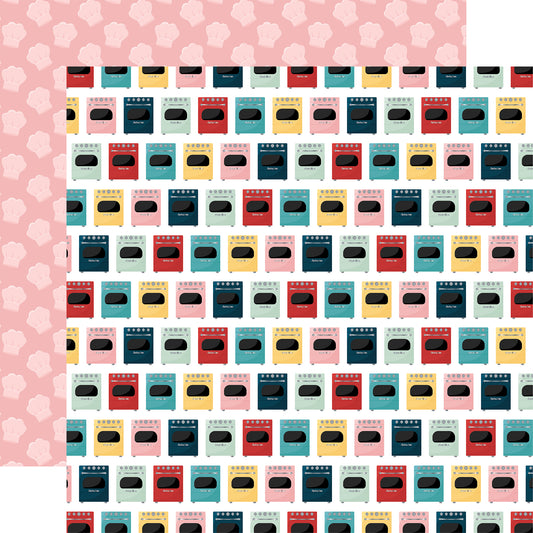 Echo Park - Mom's Kitchen Collection - 12 x 12  Double Sided Paper -Fresh From The Oven
