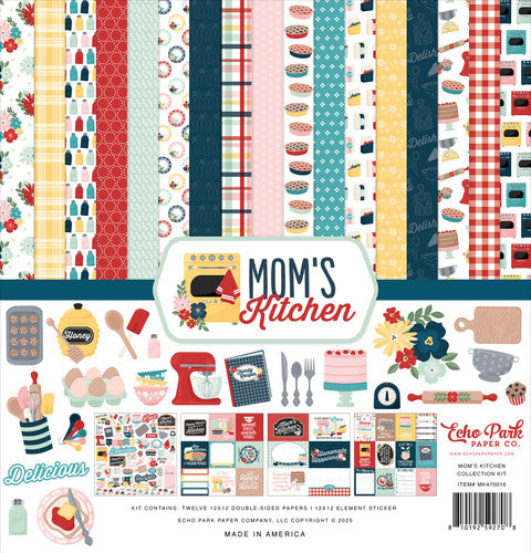 Echo Park - Mom's Kitchen Collection - 12 x 12 Collection Kit