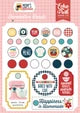 Echo Park - Mom's Kitchen Collection - Decorative Brads