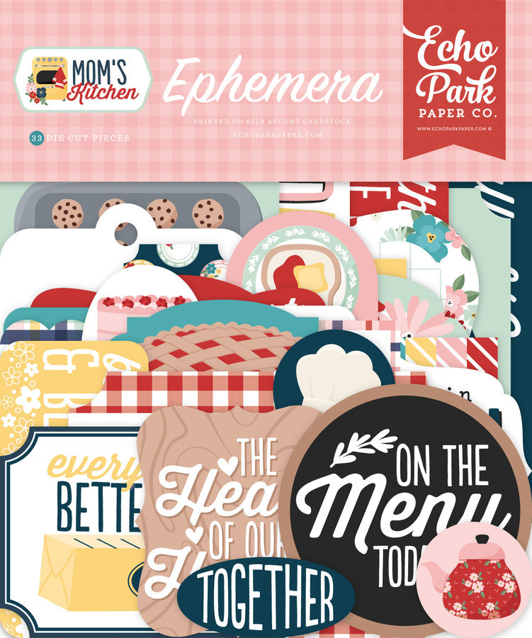 Echo Park - Mom's Kitchen Collection - Ephemera