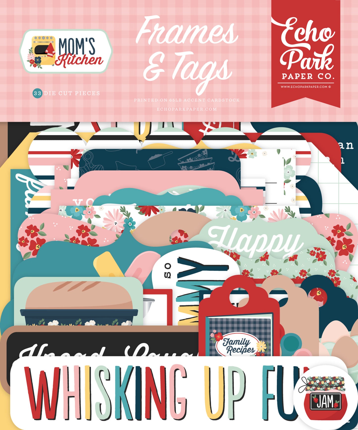 Echo Park - Mom's Kitchen Collection - Frames & Tags