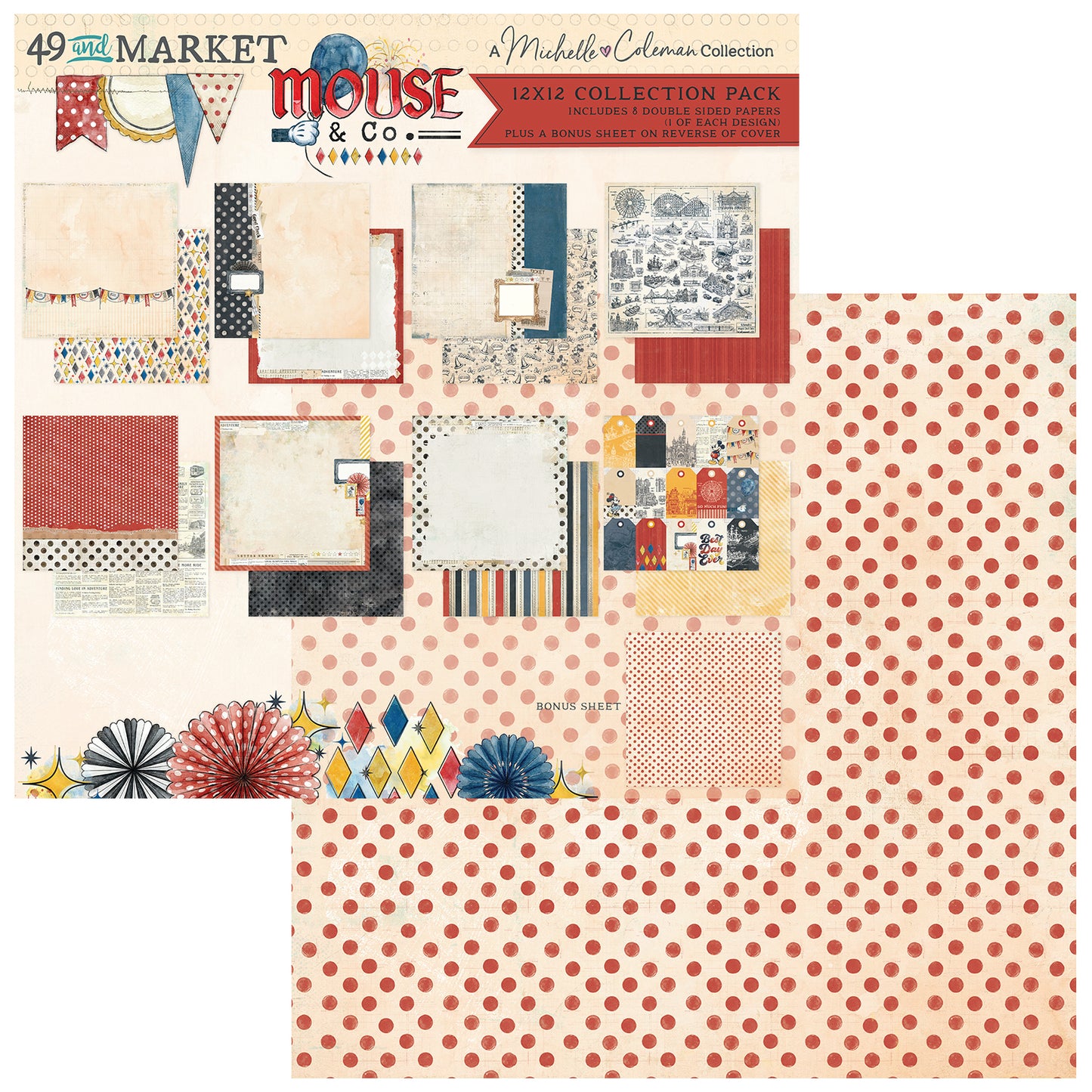 49 and Market - Mouse And Co Collection - 12 x 12 Collection Pack